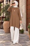 salaş rahat tunik hardal