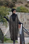 Zebra Uzun Panço - Vizon Siyah