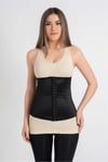 Balenli Latex Korse - Siyah