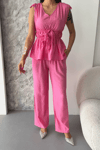 Çilek Kumaş Takım - PEMBE
