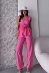 Çilek Kumaş Takım - PEMBE