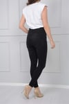 Düğme Detaylı Skinny Jean - Füme