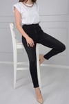 Düğme Detaylı Skinny Jean - Füme