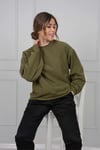 Orjinal Marka Zara Oversize T-Shirt - Haki