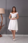 Prenses Elbise - Beyaz