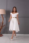 Prenses Elbise - Beyaz