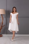 Prenses Elbise - Beyaz