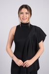 Şal Elbise - Siyah