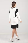 Sweatshirt Elbise - Beyaz