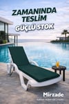 Mi̇rzade Şezlong Mi̇nderi̇ Standart Su Geçi̇rmez Malzeme-Koyu Yeşi̇l | Su Geçirmez Şezlong Minderi – 5 cm Sünger