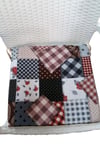 Mirzade 4'lü Paket Sandalye Minderi tekli 40x40- patchwork