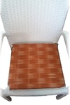 Mirzade 4'lü Paket Sandalye Minderi tekli 40x40-hasır