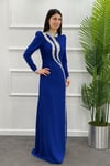 2429 NEW ELEGANS ELBİSE - Sax