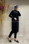 436 Armine Trend Tunik - Siyah