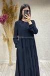 8617 MUSAB ELBİSE - Siyah