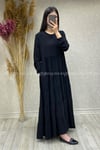 8617 MUSAB ELBİSE - Siyah