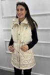 Angora Kapitone Yelek - TAŞ