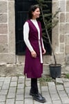 Belted Waistcoat - DAMSON