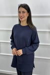 Cupra Oysho Şalvar Pantolonlu İkili Takım - LACİVERT