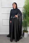 Nesrin Tesettür Abiye - SİYAH