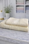 Özdilek Blossom Best Set (Hamam Takımı) Krem-Gri