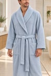 Özdilek Kadın/Erkek Unisex Pamuklu Bornoz XL - MAVİ
