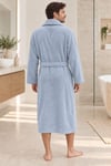 Özdilek Kadın/Erkek Unisex Pamuklu Bornoz XL - MAVİ