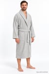 Özdilek Kadın/Erkek Unisex Pamuklu Bornoz XL - AÇIK GRİ