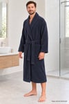 Özdilek Kadın/Erkek Unisex Pamuklu Bornoz XL - LACİVERT
