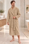 Özdilek Kadın/Erkek Unisex Pamuklu Bornoz XL - BEJ