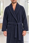 Özdilek Kadın/Erkek Unisex Pamuklu Bornoz XL - LACİVERT