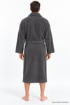 Özdilek Kadın/Erkek Unisex Pamuklu Bornoz XL - ANTRASİT