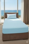 Özdilek Tek Kişilik Colourist Çarşaf - Aqua