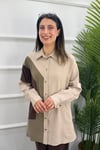 Renk Geçişli İkili Takım - KAHVE