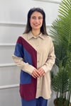 Renk Geçişli İkili Takım - MAVİ