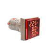22MM VOLT/AMPER/HERTZMETRE 0-99Hz KARE 