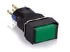 Dikdörtgen 16mm Led Işık 24V AC/DC 2 Pin Buton