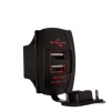 IC-266C-3 MARİN TİP 2Lİ USB 12-24V - 5V/3.1A