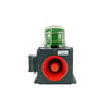MESAN MS 1333.2.12-60VAC/DC Endüstriyel Işıklı Siren 43 Ses Kontaklı Alüminyum Gövde