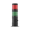 MESANMS 465.1.2.12-24VAC/DCØ70 2 KAT IŞIKLI KOLON MULTİ LED BUZZER TABAN MONTAJ