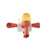 MESAN MS 5807.3.110-220VAC LED Multifonksiyon 3x 43 Ses Elektronik Siren