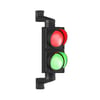 MESAN MS 8031.1.2.12-24VDC Ø100MM LEDLİ İKİLİ TRAFİK LAMBASI