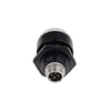 MESAN MS 9600.24VDC Ø30 M22 LED Indikatör GX12 Konnektör RGY Siyah Gövde