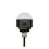 MESAN MS 9604.24VDC Ø50 M30 LED Indikatör RGY Buzzer Siyah Gövde