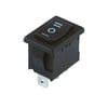 Mini Işıksız Yaylı Anahtar ON-OFF-ON 3P IC-123A