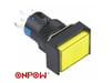 Onpow Dikdörtgen 16mm Kalıcı Buton 5P LAS1-AJ-11Z