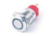T16-211 16MM IŞIKSIZ METAL YAYLI BUTON 1NO/NC