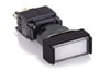Yuvarlak 16mm Led Işık  24V AC/DC 6 Pin Yaylı Buton 1NO+1NC