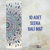 10 Adet Seeka Bali Mat