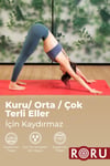 RORU Sun Serisi Gri Kaydırmaz Yoga Matı  - 2.5 mm